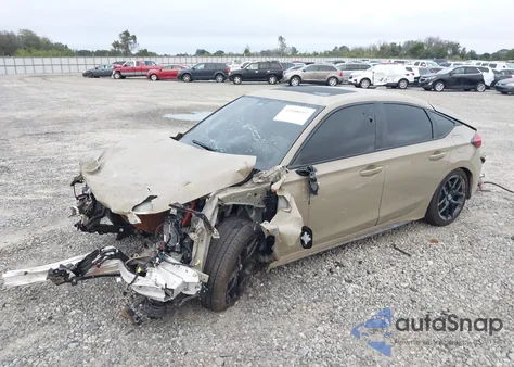 2025 Honda Civic Hybrid Sport из США, поврежденный, VIN JHMFL4H88SX005958